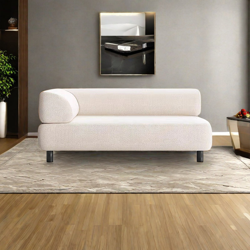 Chaise simple en bois massif de pin, Orienté à gauche (vu de face)