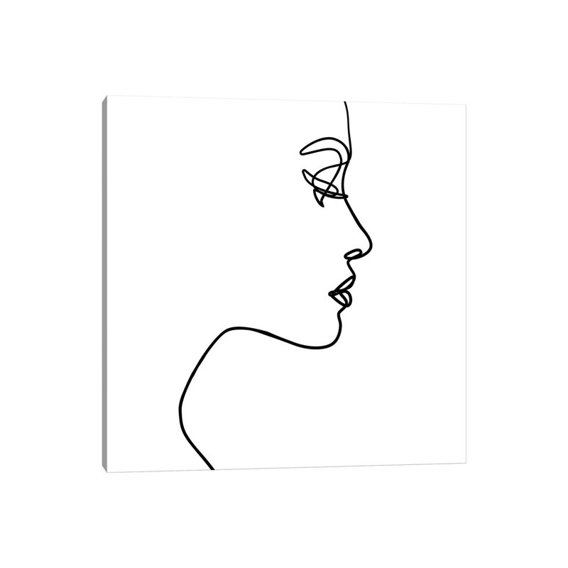 Femme №24 Square 1 Piece Wrapped Canvas Wall Art, 66.04 cm H x 66.04 cm W x 3.175 cm D