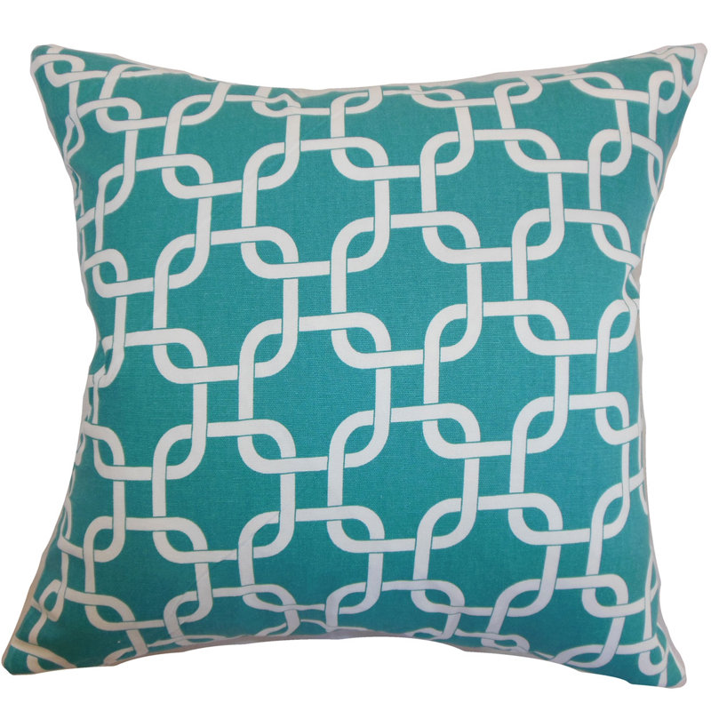 Qishn Bedding Set, Euro, Turquoise