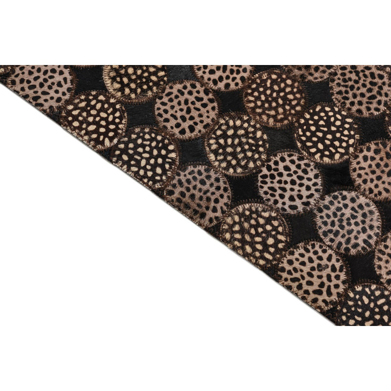 Tapis brun foncé Jemison