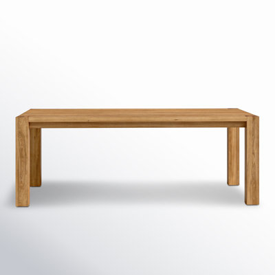 Dublin 82.5" Solid Oak Dining Table