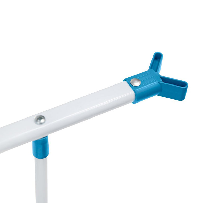 BLACK+DECKER Extendable Over Bath Airers, Blue/White