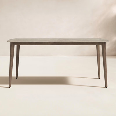 Bowery 67 " Acacia Patio Dining Table