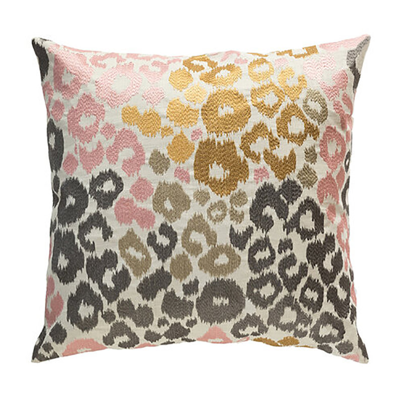 Alibi Ikat Pillow Cover & Insert, 22" x 22", Square