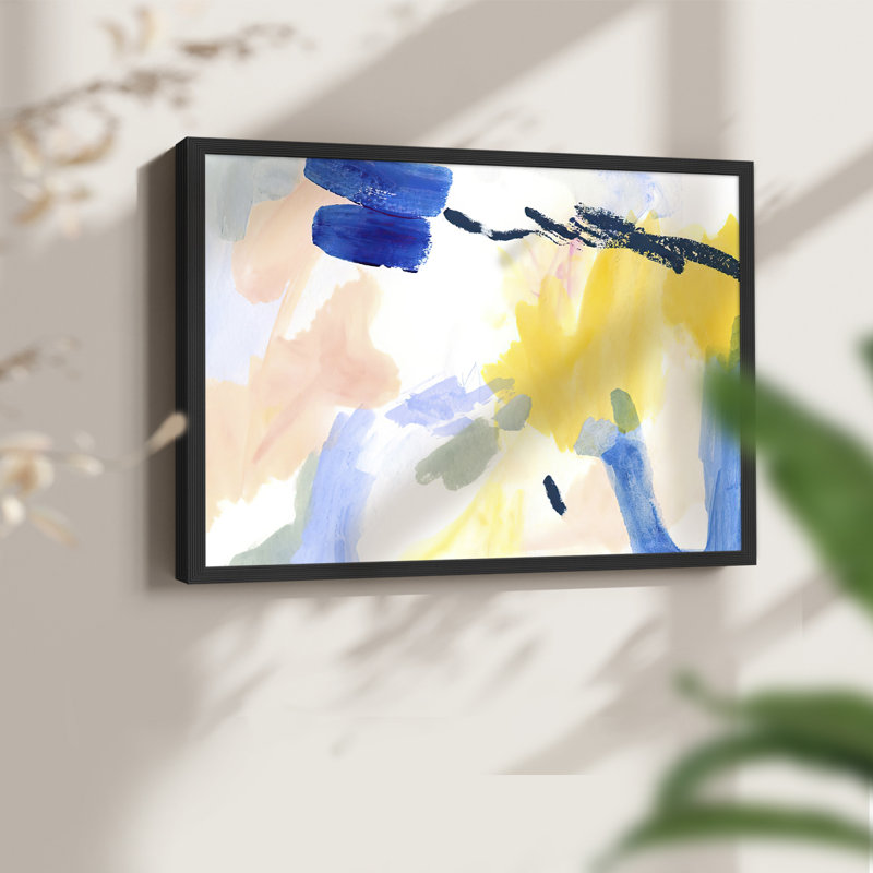 «Candy Swipe II», reproduction encadrée, H 11 po x l 14 po, Noir, noir, noir, noir