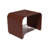 Pixel Burst By Yves Behar Rectangular Metal Outdoor Side Table
