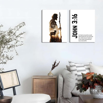 2 Piece Wrapped Canvas Print