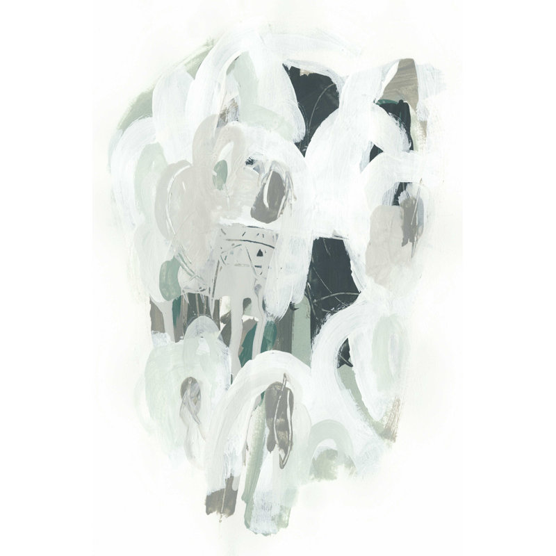 Sauge et ardoise II, H 18 po x l 12 po