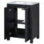 Meuble-lavabo simple 18,3 po avec comptoir