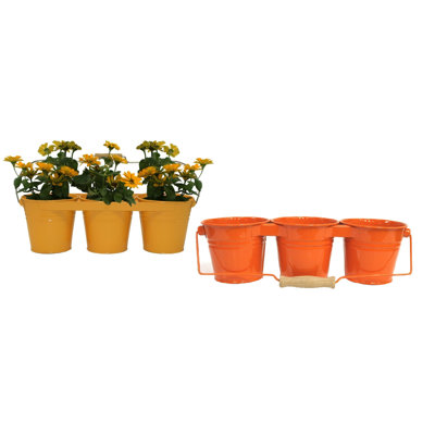 Nicole Metal Pot Planter