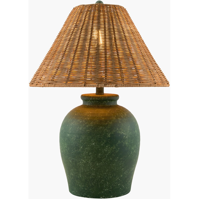 Chemise 22" Ceramic Table Lamp