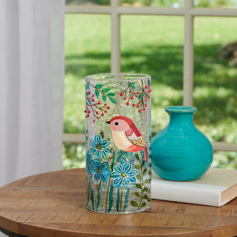 Éclairage de vase à perdrix H 7,9 "