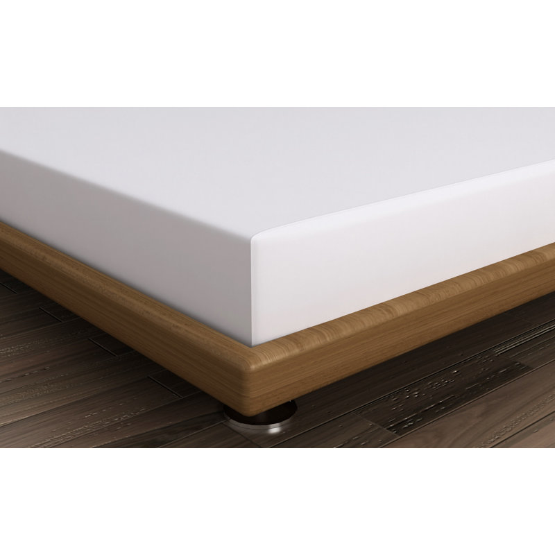 Drap-housse 100% coton à densité de tissage 142 Asime, Simple