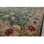 Tapis vert en laine nouée à la main 8 pi x 10 pi Oushak