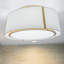 Plafonnier semi-encastré 3 lumières 18 po Aulait-1105181795