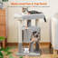 Habitation pour chat 29 po avec poteaux à griffes et perchoir-1054338363