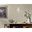Luminaire suspendu 1 lumière avec verre transparent-111187492-111187493-111187497