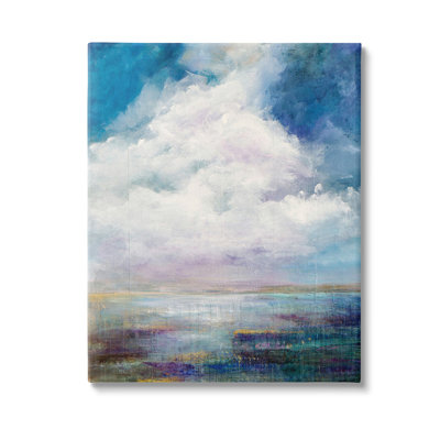Traditional Clouds Landscape Canvas Wall Art Design By Karen Hale