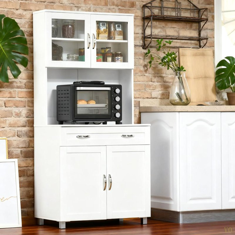 Kitchen Pantry Freestanding Storage Cabinet