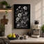Daisy Cluster Botanical - Wrapped Canvas-521054442-521054441
