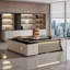 Bureau de direction en L 94,49 po-603187547