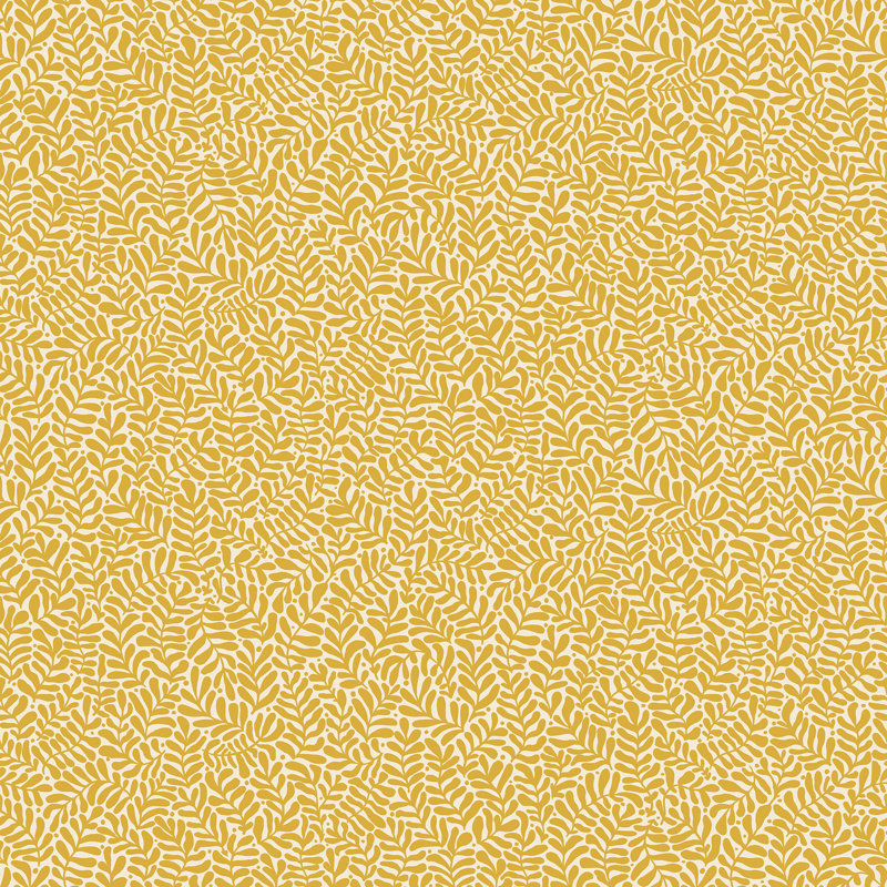 Cahterine 10.05m x 53cm Wallpaper Roll, Ochre