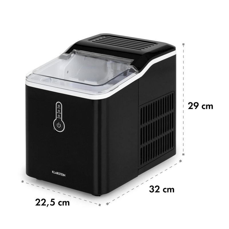 Klarstein Snow Cone Machine, Black