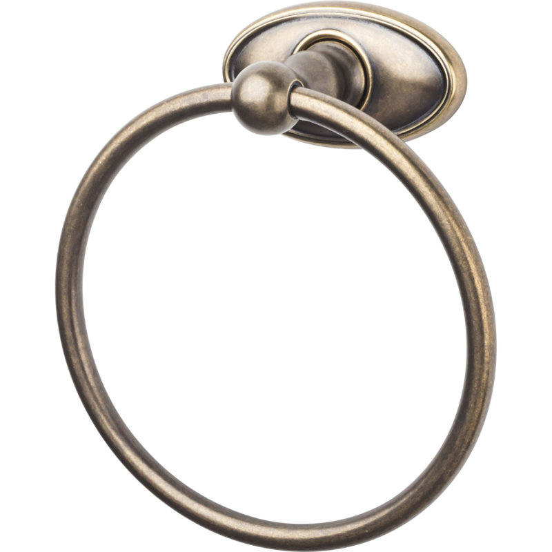 Edwardian Bath  Towel Ring, German Bronze