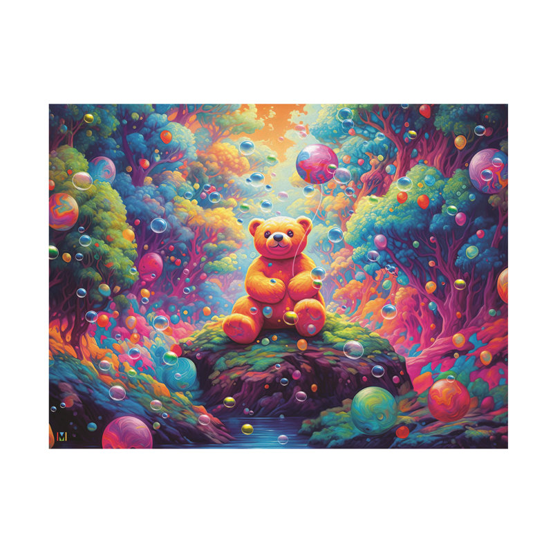 Art sur toile, Michael David Ward, H 14 po x l 19 po