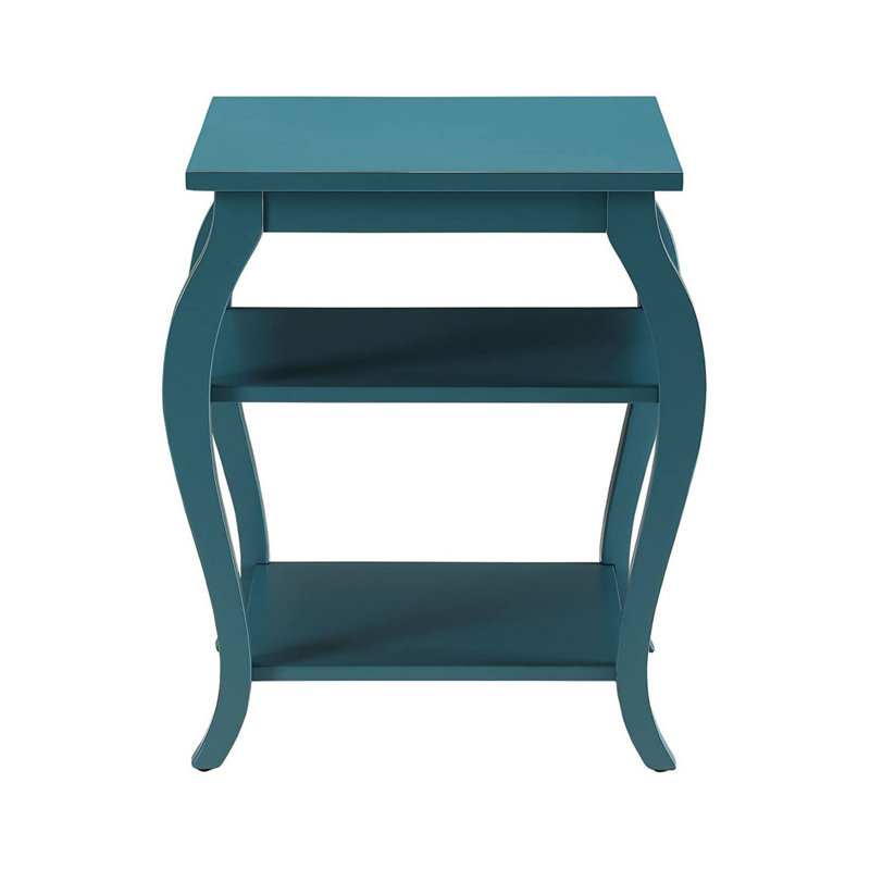 Table de bout, table d'appoint Vintage, Sarcelle
