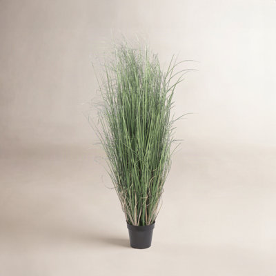 Kellan PVC Artificial Potted Green Curled Grass