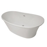 Breanne 66'' L Freestanding Soaking Bathtub