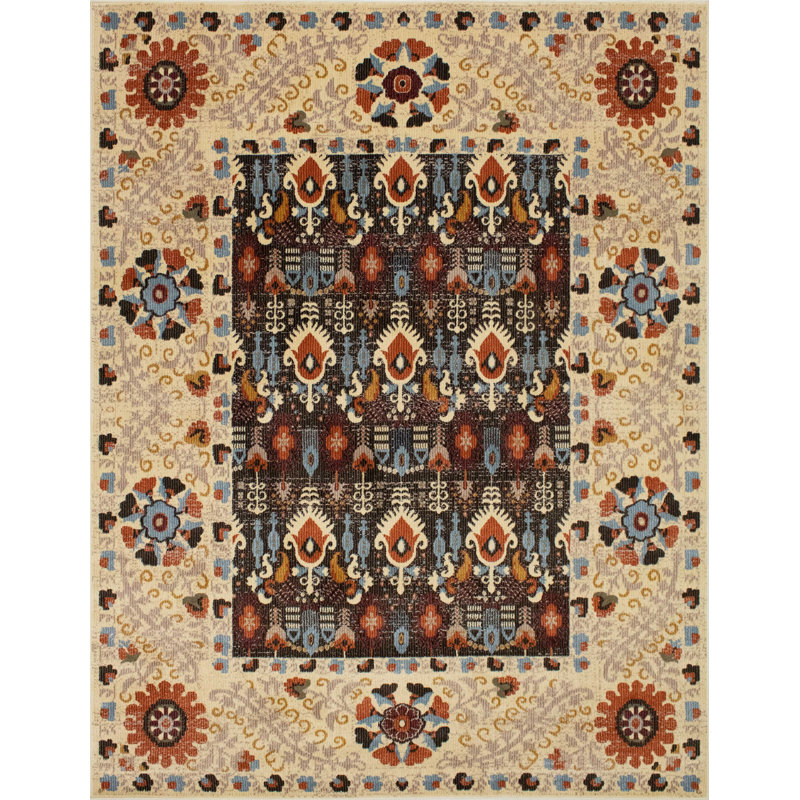 Shara Oriental Indoor Rug, Rectangle 5'2" x 8'