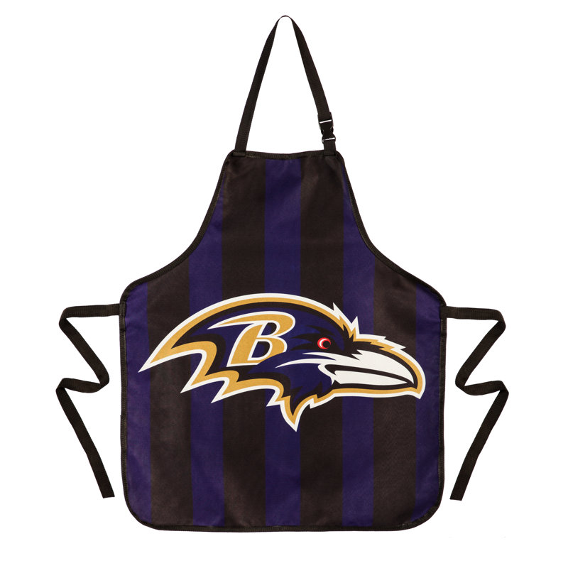 NFL Double Side Grilling Apron, Baltimore Ravens