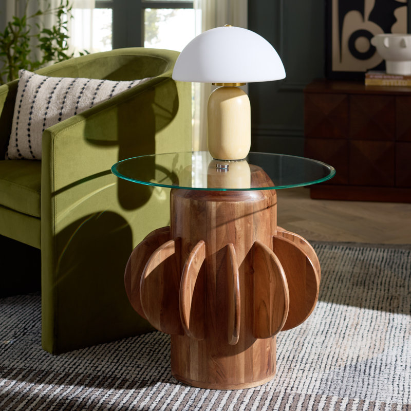 Marata Glass Side Table