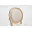 Ensemble de 2 chaises de bar French Country de 30 po de hauteur, rembourrées avec dossier rond, tréfilage et techniques de sculpture, démontables, pour le salon, la cuisine, le restaurant