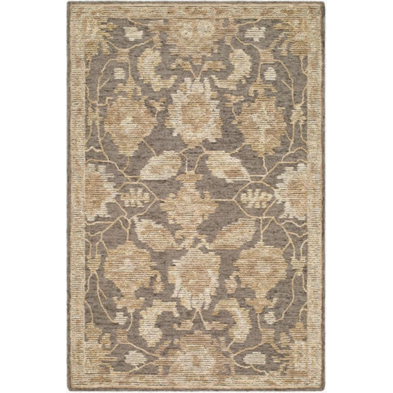 Shiv Classics Hand Tufted, Rectangle 8' x 10', Black