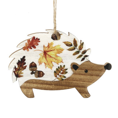 Hanging Autumnal Hedgehog Decoration