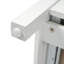 Meuble-lavabo moderne blanc 20,28 po avec lavabo en céramique, structure en bois massif et tiroir - idéal pour les petites salles de bain.-124456312