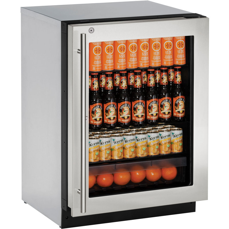 U-Line 23.62'' W Built-In Mini Fridge