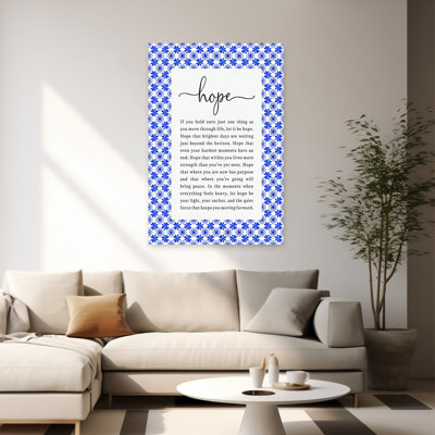 Hope Modern Abstract Wall Art