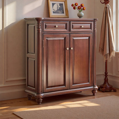 American style light luxury home shoe cabinet