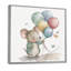 Illustration grise de bébé souris détaillée - animaux, décoration murale souris-1141609998-1205104170