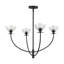 Lustre moderne 4 lumières 26 po Blakehurst-95320051