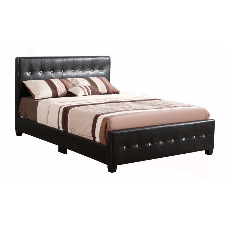 Transitional Black Full Bed For Modern Spaces