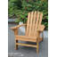 Chaise Adirondack naturelle