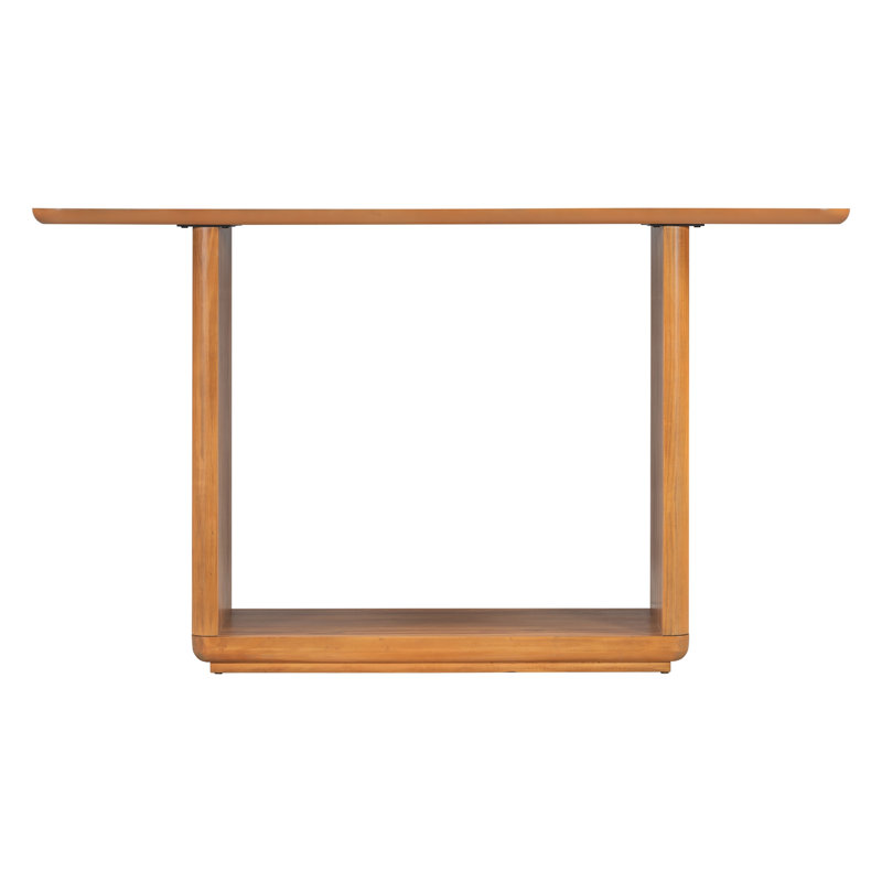 Elegant Minimalist Console Table, Natural
