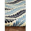 Tapis beige / bleu / noir-87908664