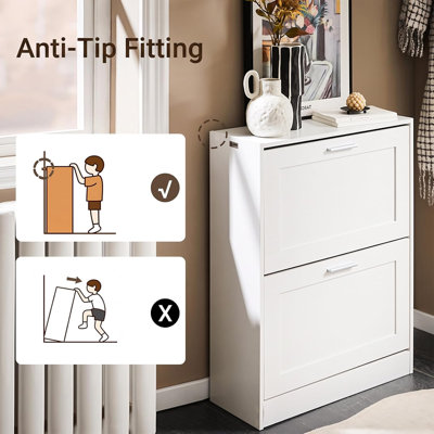 Kirksville Flip Down Shoe Storage