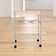 Wayfair Basics® Adjustable Kitchen Cart Manufactured Wood Top